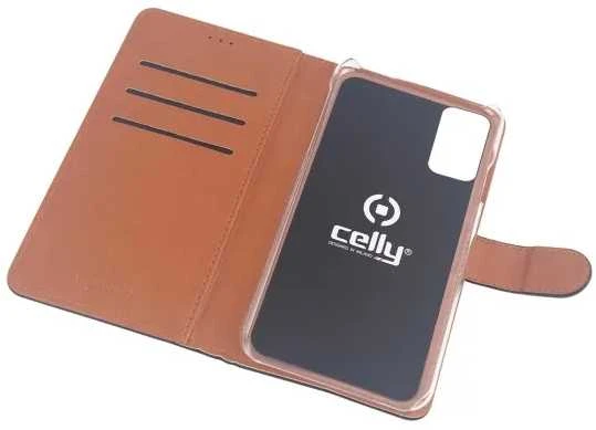 Dėklas Celly WALLY CASE IPHONE 13 Juodas