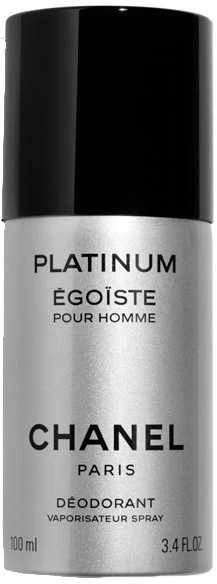 Chanel Platinum Egoiste Pour Homme Deo Purškiklis purškiamas dezodorantas vyrams, 100 ml