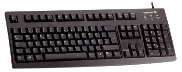 Klaviatūra Cherry G83-6105Lunfr2 FR USB Juodas