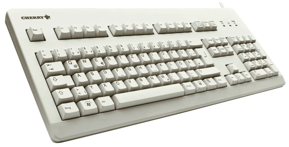 Klaviatūra Mėlyna CHERRY G80-3000 Mėlynas SWITCH - UK-ENGLISH