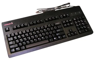 Klaviatūra CHERRY G80-3000 MX rudi jungikliai, EU-išdėstymas, juodas