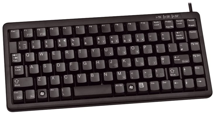 Mini-klaviatūra CHERRY G84-4100LCMEU-2 / TB-300