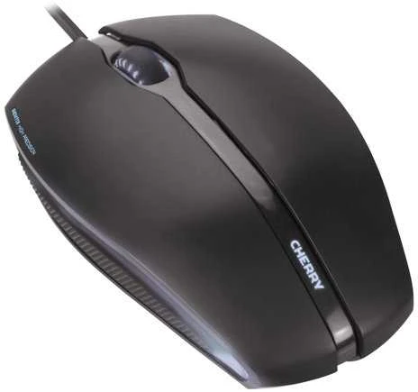 Pelė Cherry GENTIX, 1000dpi, USB, 1,8m, juodas JM-0300 / MS-179