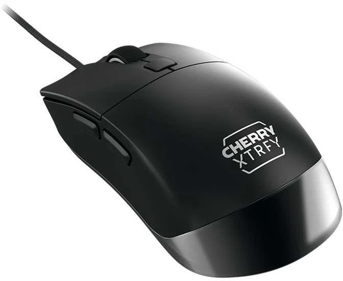 CHERRY M50 Juodas Pelė su laidu - Pelė CORDED