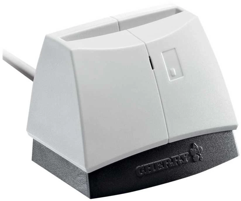Kortelių skaitytuvas CHERRY, USB, baltas / ST1144