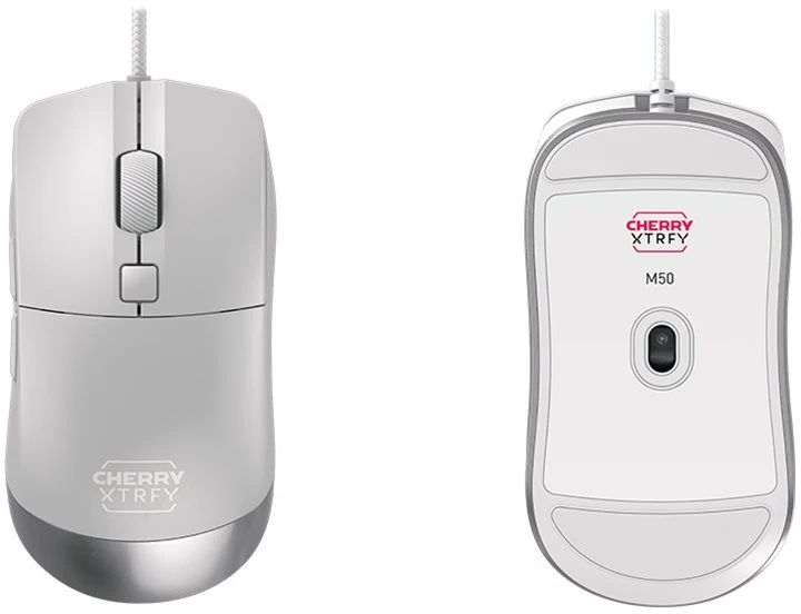CHR CHERRY XTRFY M50 kompiuterinė pelė Žaidimams dešinei rankai USB A tipo Optinis 12000 DPI