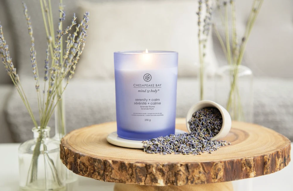 Chesapeake Bay Candle maža žvakė – Serenity & Calm (Lavender Thyme)
