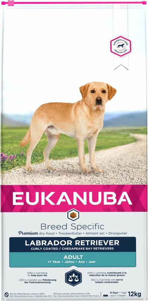 Eukanuba Adult Labrador sausas maistas Labradoro retriveriams 12kg