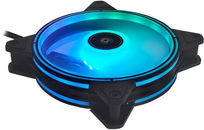 Chieftec NOVA LED ventiliatorius su RGB žiedu