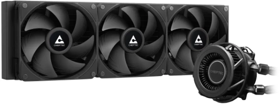 Procesoriaus Aušintuvas - Chieftec CLC-360-VRM-BLK 360 mm AIO Juodas