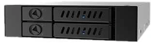Serveris Kišeniniai Chieftec 2x 2,5" SATA HDD / SMD (CMR-225)