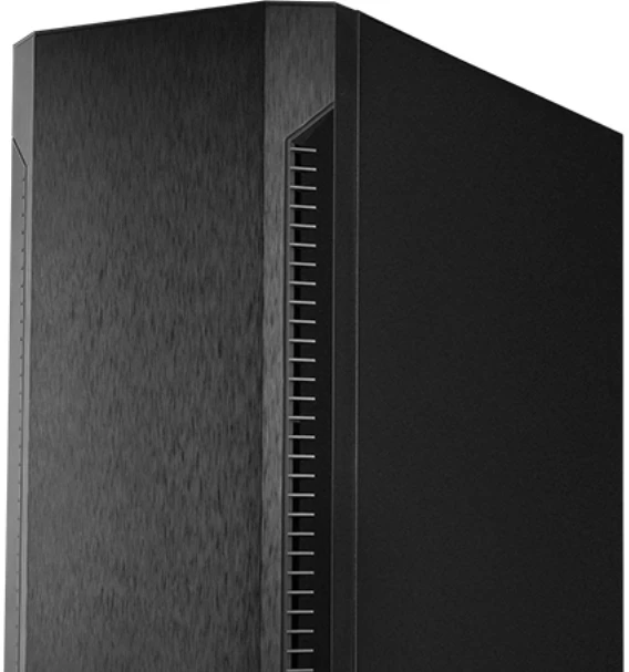 CHIEFTEC Elox series 2xUSB3.2 1xUSB2.0 Juodas no PSU
