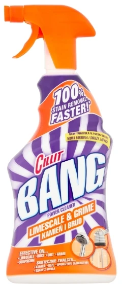 Cilit Bang Kalkių nuosėdų ir nešvarumų valiklis CILLIT BANG Limescale & Dirt, 750 ml