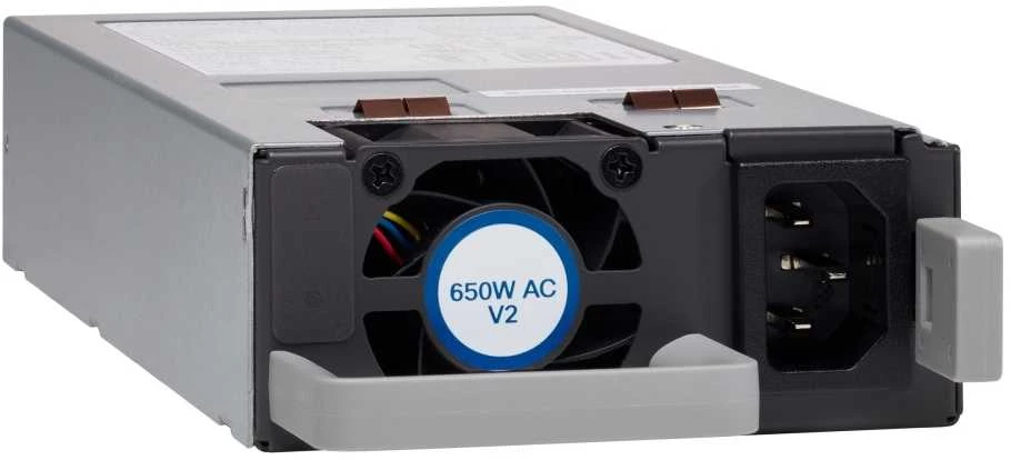 Cisco 650 W kintamosios srovės maitinimo šaltinis, 4 konfigūracijos – aušinimas iš priekio į galą