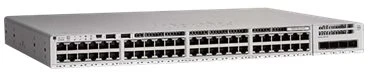 Šakotuvas Cisco CATALYST 9200L 48-PORT POE+ - 4 X 10G NETWORK ADVANTAGE