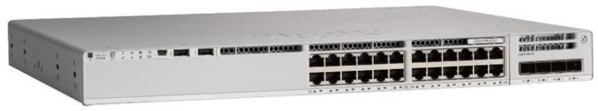 Šakotuvas Cisco CATALYST 9300X 12X25G FIBER - PORTS MODULAR UPLINK SWITCH