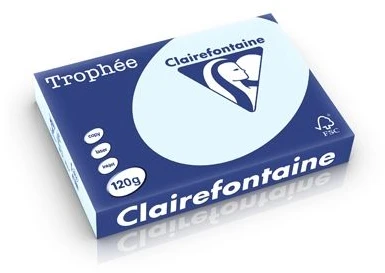 Clairefontaine Trofėjus, universalus, A4 (210x297 mm), 160 g/m², geltonas, 210 µm, NF EN ISO 536, NF EN ISO 534, ISO 8791-2, NF EN ISO 20287