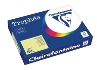 Clairefontaine Trophée A4, kopijavimo popierius, A4 (210 x 297 mm), 80 g/m², geltona, FSC