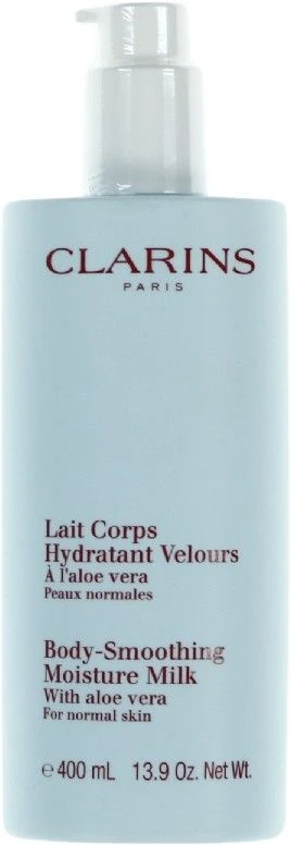 „Clarins“ kūno lyginamasis drėkinamasis pienelis, 400 ml