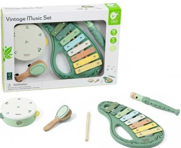 CLASSIC WORLD Muzikiniai Instrumentai Rinkinys Vaikams 18ms+