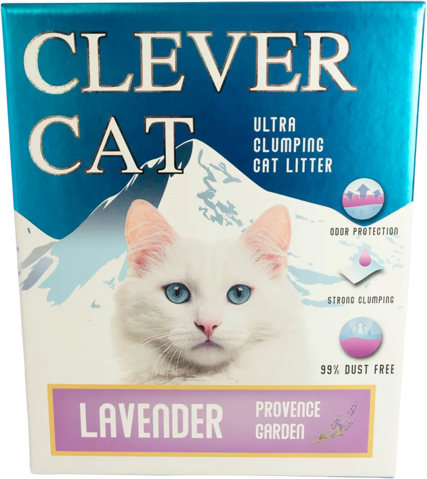 Kraikas dla kota MicroConnect Clever Cat Lawenda 6 L