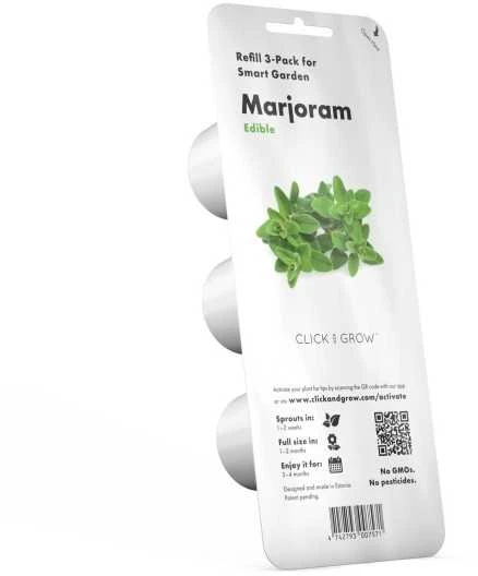 Click & Grow sėklos išmaniajam vazonui - Mairūnas, 3vnt.
