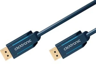 „Clicktronic DisplayPort“ – „DisplayPort“ kabelis 15 m mėlynas (RB70716)