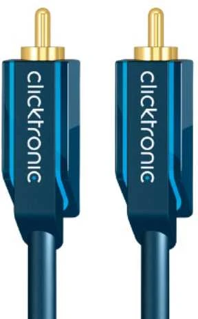 Clicktronic 70445 garso/vaizdo kabelis, 2 m Clicktronic 70445 RCA/RCA