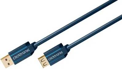 CLICKTRONIC ilgintuvas USB 3.0 lizdas-kištukas 3m