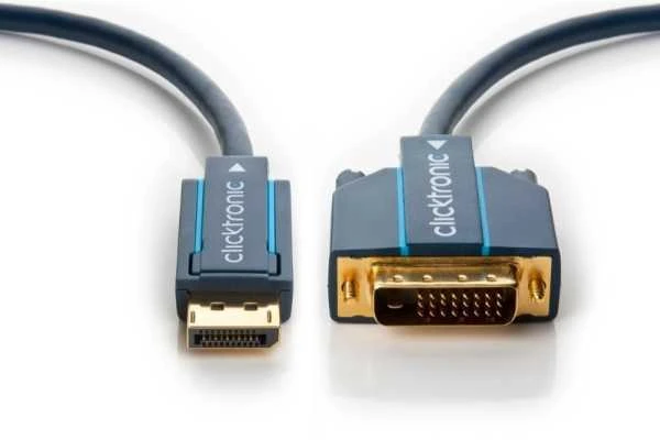 CLICKTRONIC Kabelis DisplayPort DP - DVI-D (24+1) 3m