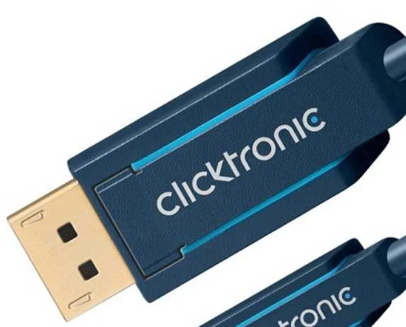CLICKTRONIC Kabelis DisplayPort DP - mini DP 1m