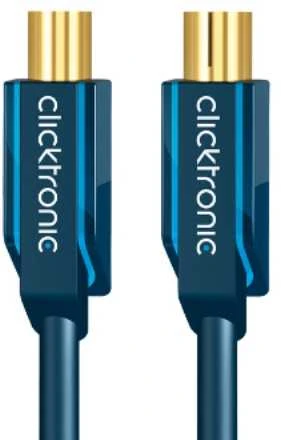 CLICKTRONIC IEC TV jungtis, 20 m antenos laidas
