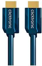 Clicktronic HDMI 1.4 High Speed kabelis, 12,5 m, juodas