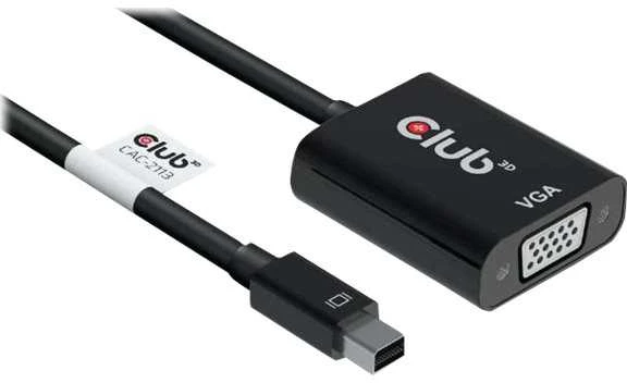 Club 3D Mini DisplayPort į VGA adapteris su etikete