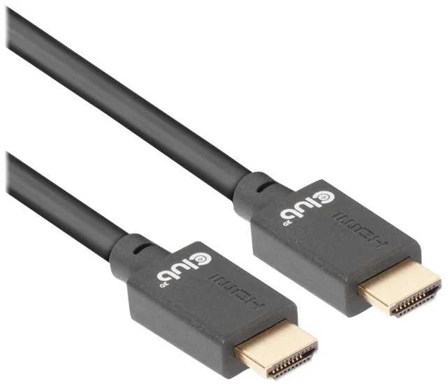 Club 3D CLUB3D itin didelės spartos HDMI™ sertifikuotas kabelis 4K120Hz 8K60Hz 48Gbps M/M 5m/16.4ft