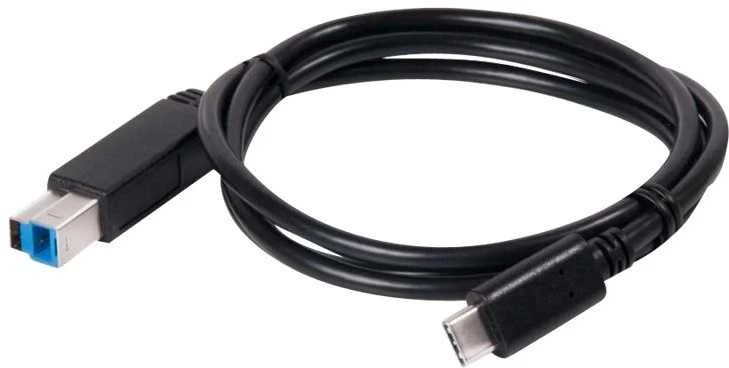 USB kabelis Club 3D USB-C - USB-B 1 m Juodas (CAC- 1524)