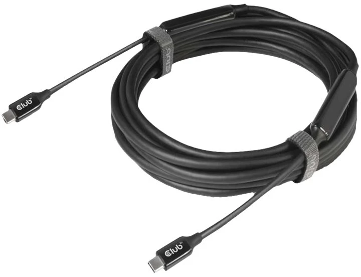 „Club 3D“ USB-C laidas, dvikryptis, USB 3.1 (10 Gbps), 60 W maitinimo tiekimas – 5 m