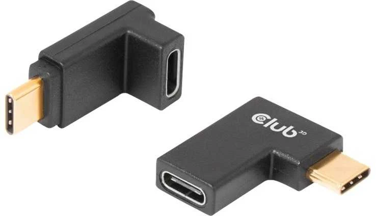 Adapteris USB Club 3D USB-C – USB-C Juodas (CAC-1528)