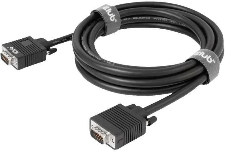 Club 3D D-Sub (VGA) - D-Sub (VGA) kabelis 3 m juodas (500715)