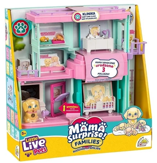 Cobi Rinkinys little live pets families - klinika