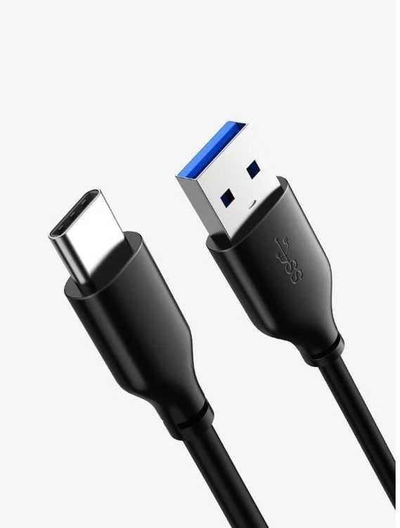 USB kabelis, „Cabletime“, USB-A į USB-C, 1 m