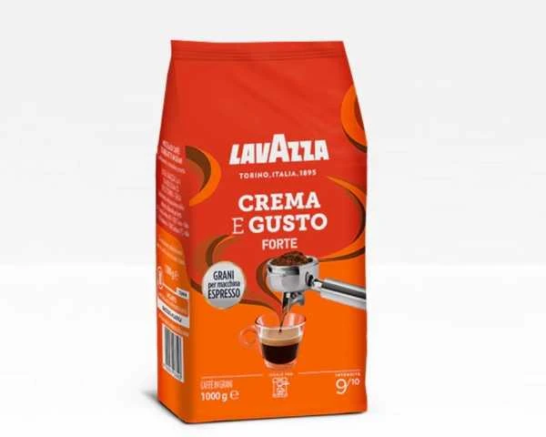 Kavos pupelės Lavazza Crema e Gusto Forte 1kg