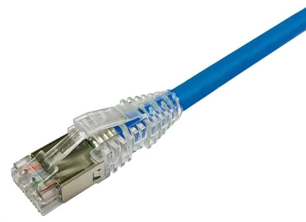 „CommScope“ komutatorius S/FTP CAT.6A LSZH mėlynas 2M, 2 m, Cat6a, S/FTP (S-STP), RJ-45, RJ-45, mėlynas