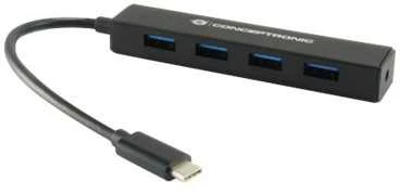 HUB USB Conceptronic HUB USB Juodas