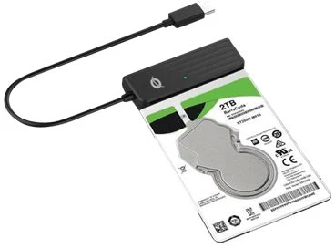 Conceptronic CONCEPTRONIC Adapteris USB-C -> SATA kabelis -5Gbs sw