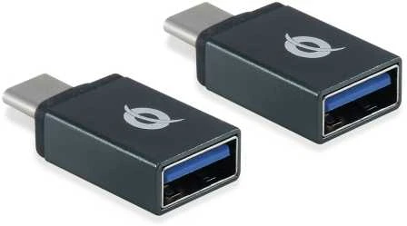 Adapteris USB Conceptronic DONN03G USB-C - USB juoda (DONN03G)