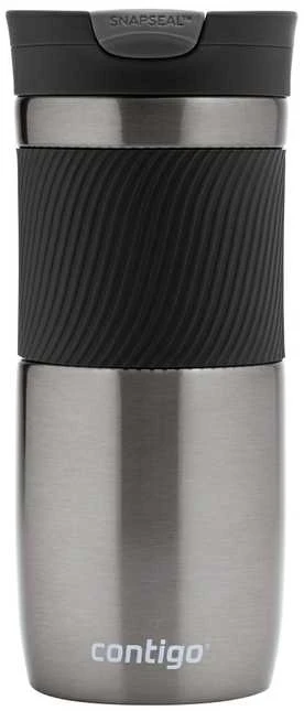 Kelioninis termopuodelis su vakuumine izoliacija Contigo Byron Gunmetal 470 ml 2095560