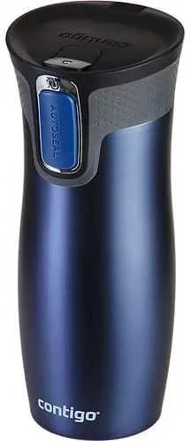 Termo puodelis Contigo West Loop 2.0 470 ml, mėlynas
