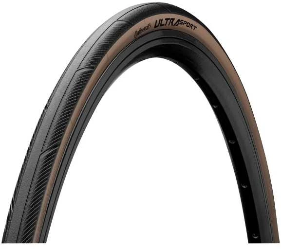 Padanga 28" Continental Ultra Sport III 28-622 Fold juodas/ruda