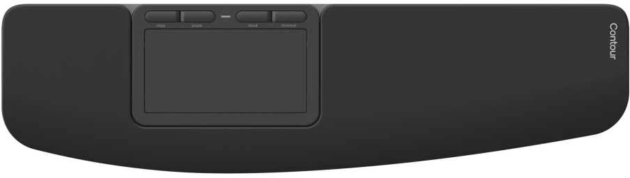 Klaviatūra Carruzzo Contour Design Touch jutiklinis kilimėlis Bevielis Juoda